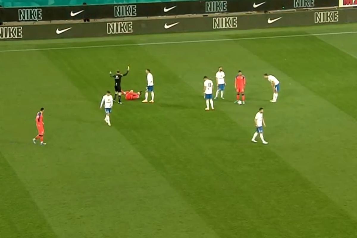 FOTO Două galbene la aceeași fază, Dussaut în FCSB - Farul 14.03.2022