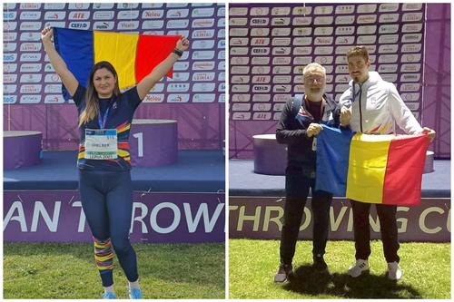 Bianca Ghelber și Alin Firfirică. Foto: Facebook @fratletism