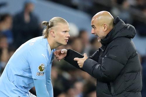 Pep Guardiola și Erling Haaland, gata să atace din nou trofeul Ligii / Foto: Imago