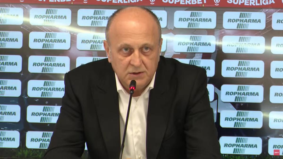 Conferință de presă Rapid: Cristiano Bergodi, Marian Aioani, Dan Șucu