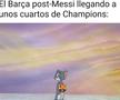 Barcelona, după era Messi, ajungând în sferturile Champions League