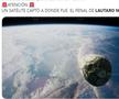 Un satelit a găsit mingea trimisă de Lautaro Martinez