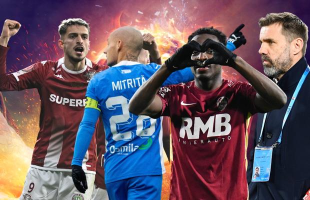 10 lucruri pe care să le urmărim în prima etapă din play-off şi play-out - Record ofensiv pentru Rapid în 2024, superduel între Otele şi Mitriţă + Kopic visează să bată acolo unde nu a mai reuşit nimeni de 14 partide