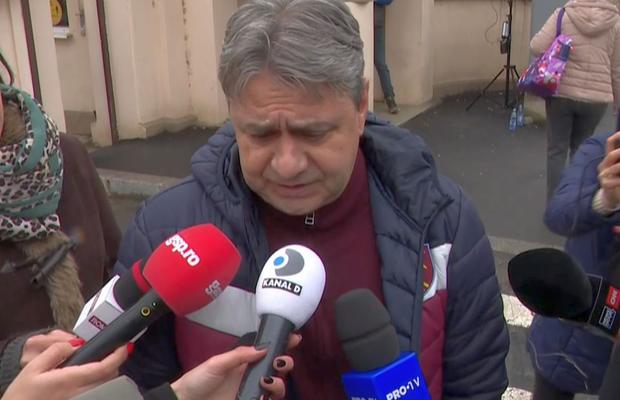 Prima reacție la ieșirea de la audieri: „Vă înșelați! Vă înșelați! Vă înșelați! Nu pentru materiale pirotehnice am fost aduși”
