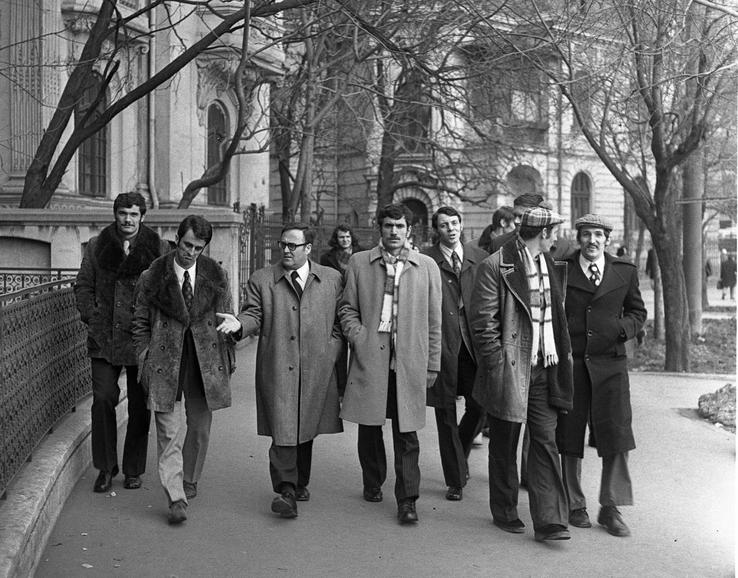 Jucători și antrenorul Nicolae Nedef- Campionatul Mondial masculin de handbal Germania 1974 Foto: Gazeta Sporturilor/GSP