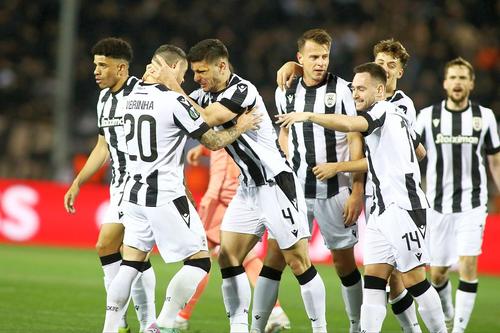 PAOK a zdrobit-o pe Dinamo Zagreb // sursă foto: Facebook @ PAOK FC / ΠΑΕ ΠΑΟΚ