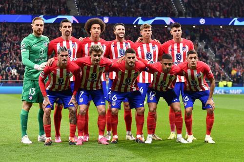 Atletico Madrid în meciul cu Inter Milano (2-1 în timpul regulamentar, 3-2 la loviturile de departajare) / Foto: Getty Image