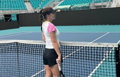Simona Halep s-a antrenat pe terenul central al turneului din Miami