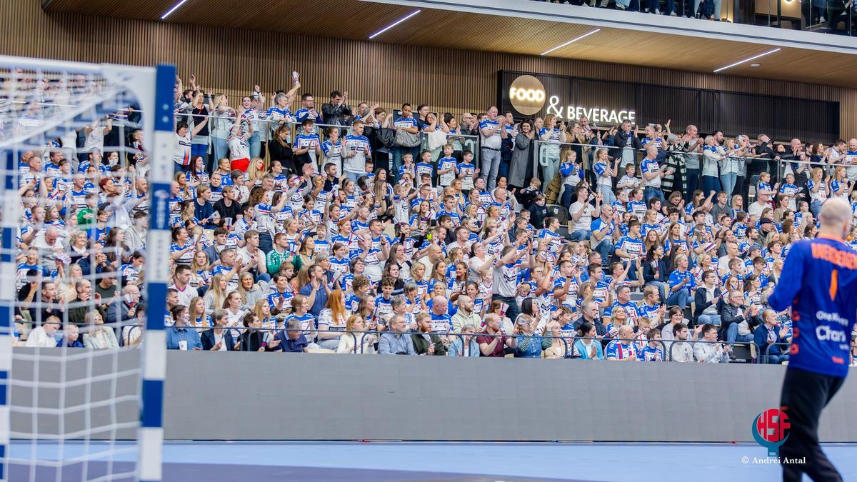 Imagini senzaționale din Insulele Feroe » Noua sală polivalentă, FULL la un rezultat mare din preliminariile Euro 2026 de handbal masculin