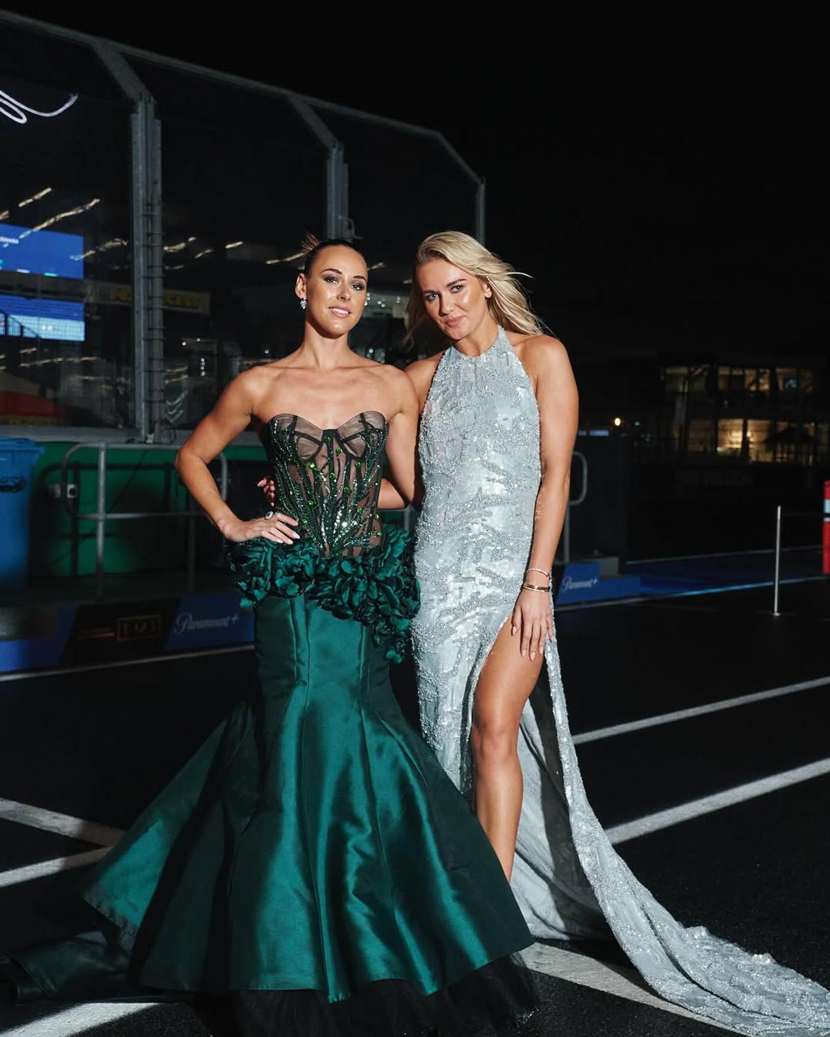 Apariție strălucitoare pe grilă a unei campioane olimpice la înot înainte de Marele Premiu de Formula 1 de la Melbourne