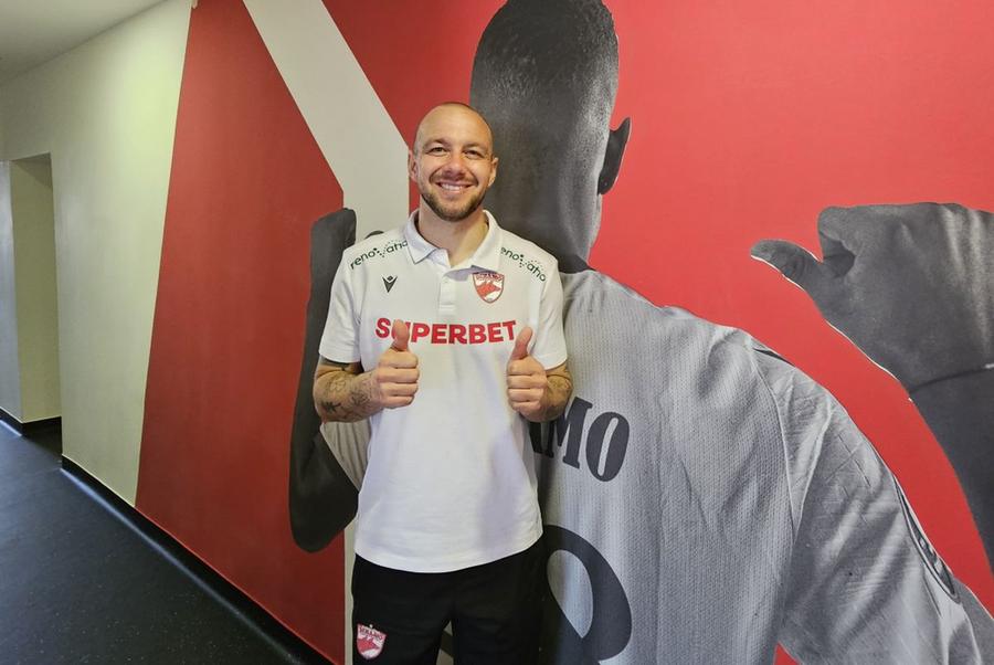 Patrick Olsen, mijlocașul lui Dinamo/ foto: GSP Titularul lui Dinamo are planuri mari în play-off: „De ce nu?”