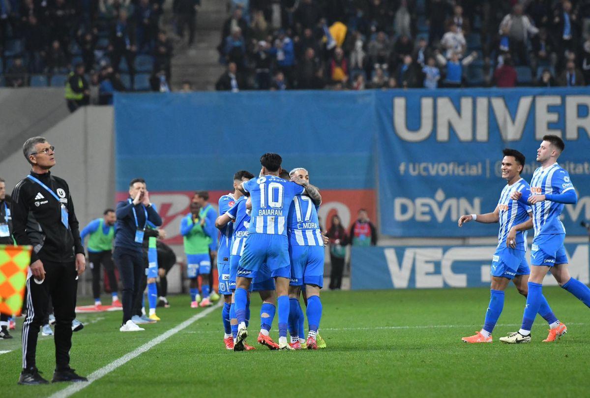 Universitatea Craiova - U Cluj, în prima etapă din play-off