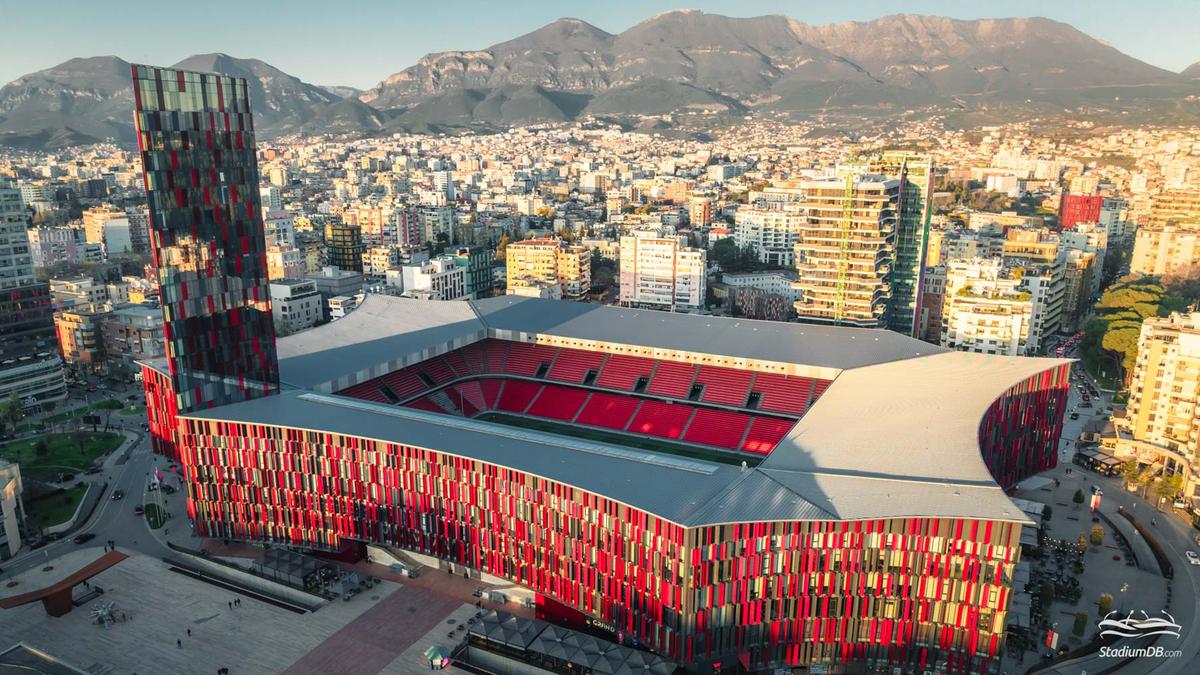 Stadion-octogon în centrul Capitalei, cu un turn de 112 metri! Imagini unice cu proiectul finalizat în 2019