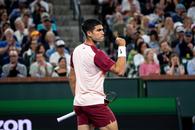 Carlos Alcaraz s-a calificat pentru a patra oară la rând în semifinale la Indian Wells + ce mesaj a scris pe camera de luat vederi