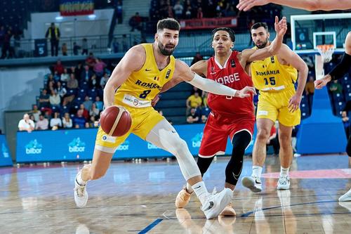 Nandor Kuti, jucător de bază al naționalei României/Foto: fiba.basketball