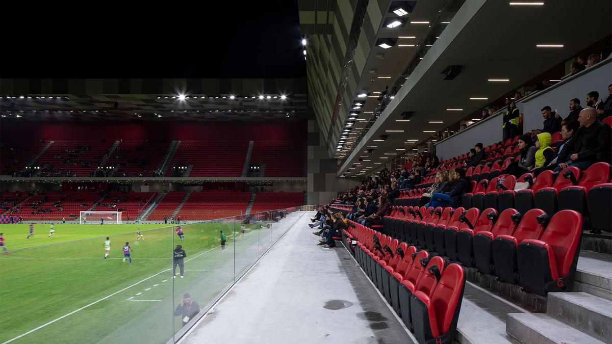 Stadion-octogon în centrul Capitalei, cu un turn de 112 metri! Imagini unice cu proiectul finalizat în 2019