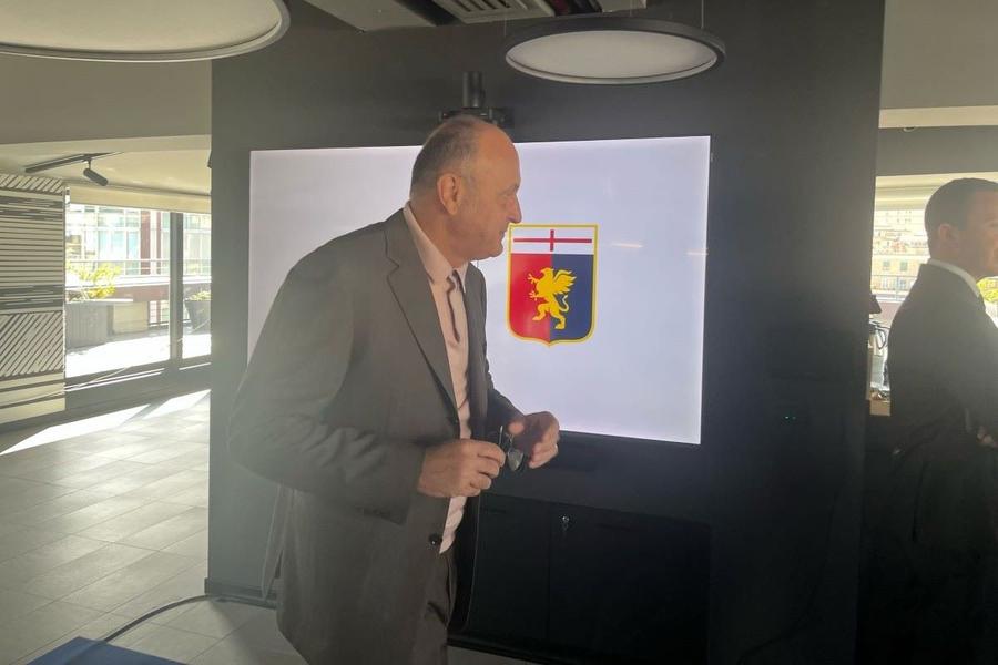 Patronul Dan Șucu, în premieră la o acțiune publică a lui Genoa » Au oficializat noul contract