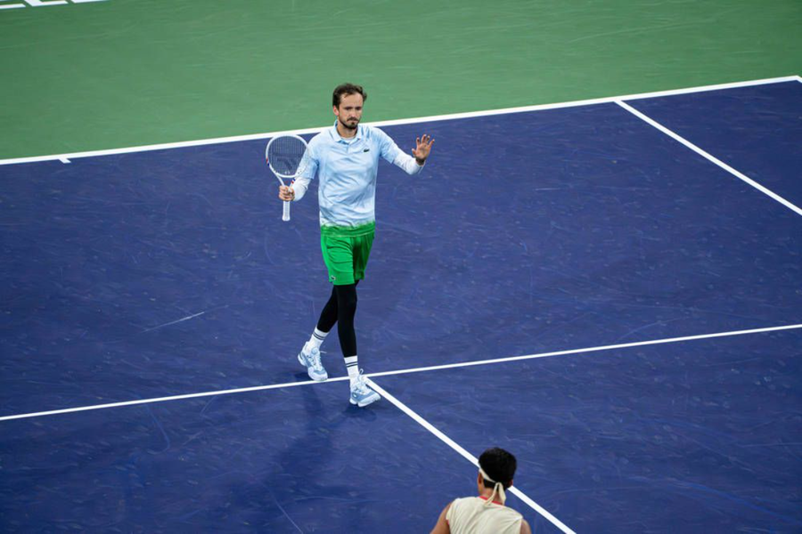 Daniil Medvedev. FOTO: Imago Scenariu incredibil la Miami Open! Toți semifinaliștii de la Indian Wells au fost eliminați în primul meci