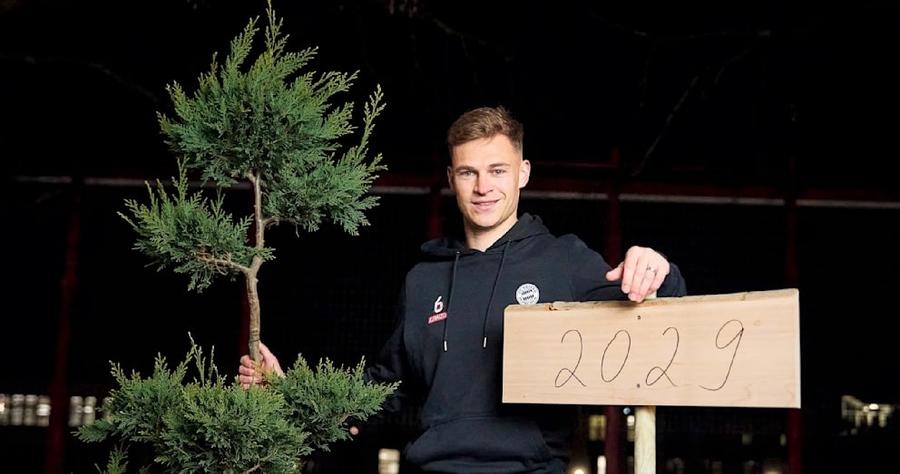 Așa a anunțat Joshua Kimmich prelungirea colaborării cu Bayern până-n 2029 Misteriosul copac al lui Joshua Kimmich: „Înrădăcinat în Munchen! Aici, ca să rămân”
