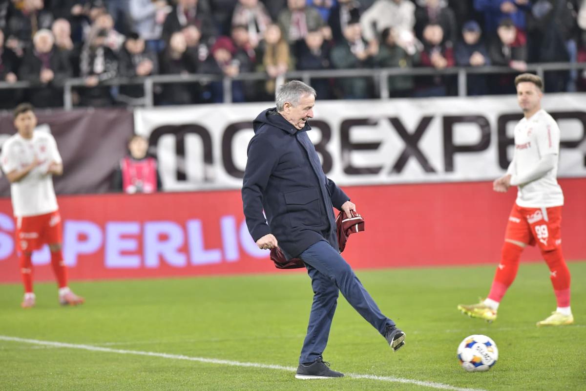 Gâlcă a numit cel mai greu moment din Rapid - Dinamo: „Eram montați, dar s-a întâmplat asta”