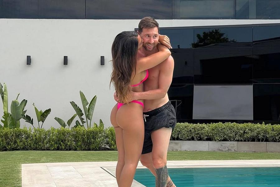 Leo Messi, alături de soția Antonella. Foto: Instagram „Nu e deloc naiv!” » O celebră actriță face dezvăluiri despre Leo Messi: „Lumea crede că e un sfânt”