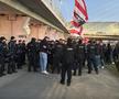Rapid - Dinamo, corteo organizat de fanii „câinilor” înaintea ciocnirii din Giulești + imagini înaintea partidei // FOTO: GSP.ro