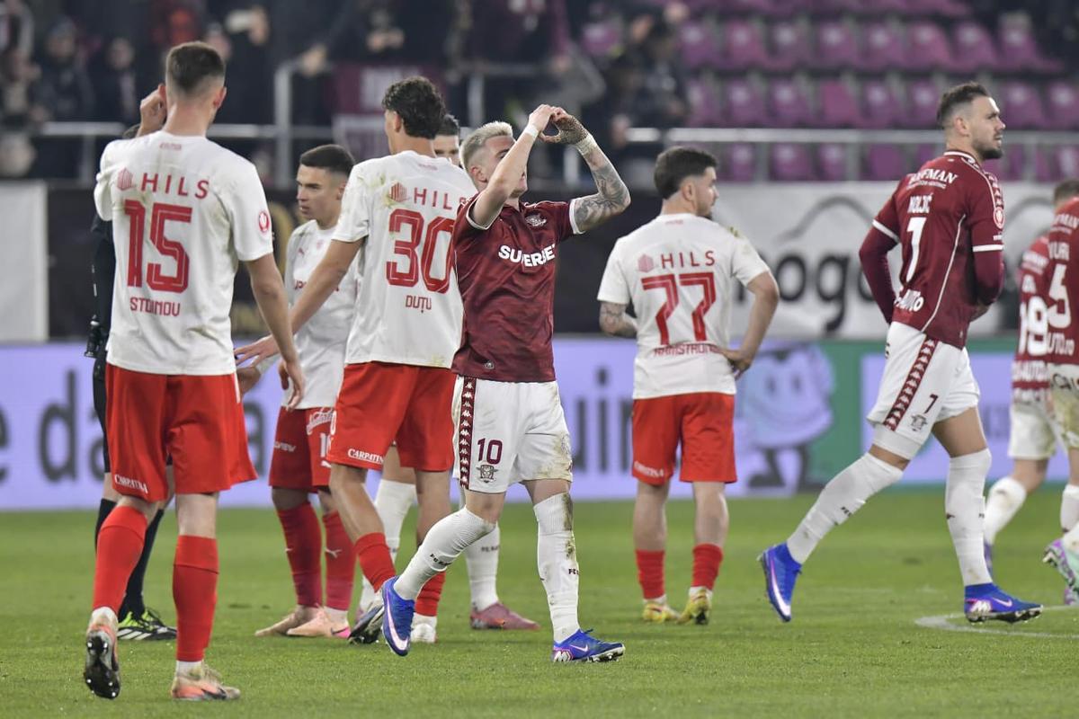 Prunea și Săpunaru au avut câte un remarcat în Rapid - Dinamo: „Au câștigat un jucător în seara asta!”