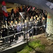 Rapid - Dinamo, corteo organizat de fanii „câinilor” înaintea ciocnirii din Giulești + imagini înaintea partidei // FOTO: GSP.ro