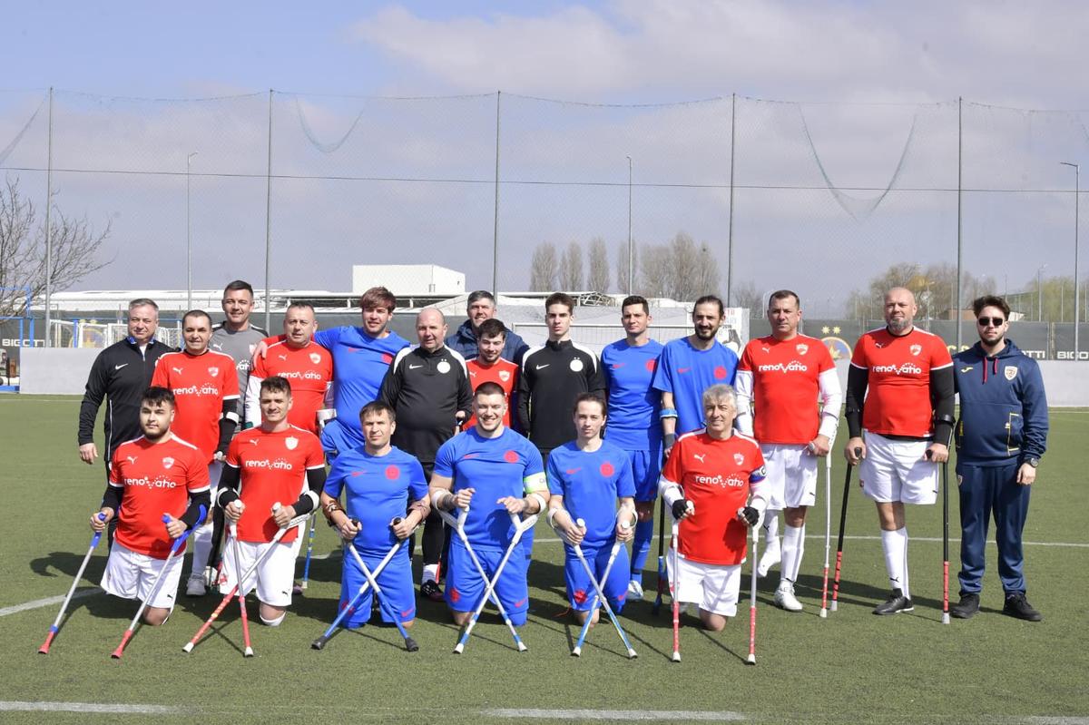 Fotbal pentru amputați, FCSB - Dinamo