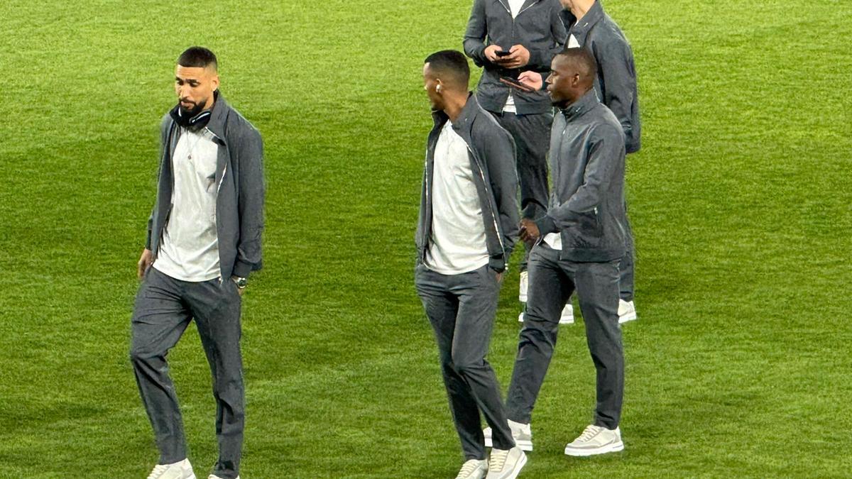 Rapid - Dinamo, imagini de la nivelul gazonului înaintea partidei