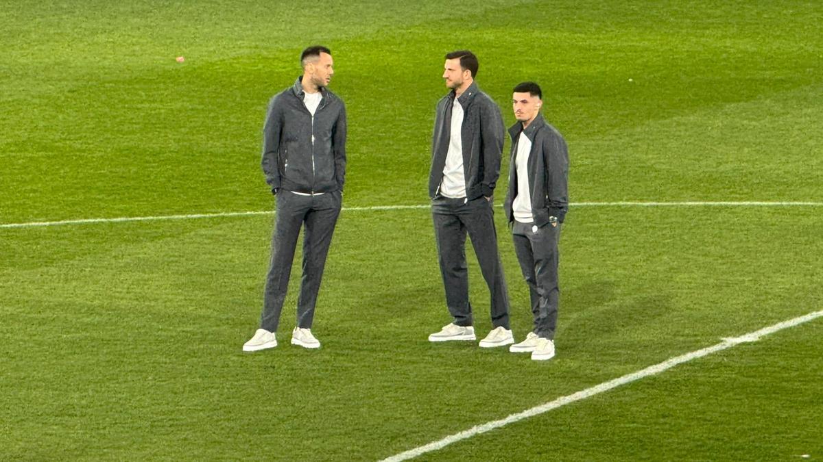 Rapid - Dinamo, imagini de la nivelul gazonului înaintea partidei