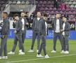 Bolgado, Talisson, Borza, Koljic, Dejan Iliev, Daniel Paraschiv, Kramer și Drilon Hazrollaj, înaintea derby-ului Rapid - Dinamo // FOTO: Cristi Preda (GSP.ro)