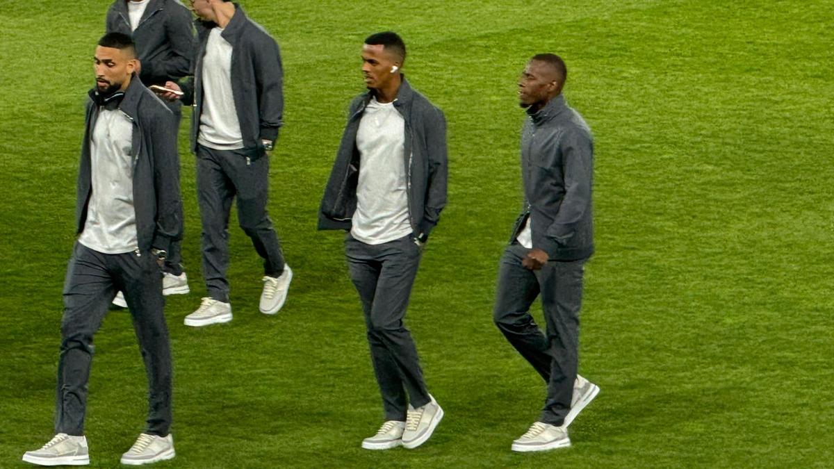 Rapid - Dinamo, imagini de la nivelul gazonului înaintea partidei