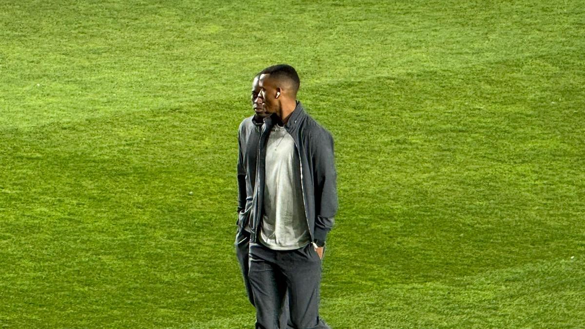 Rapid - Dinamo, imagini de la nivelul gazonului înaintea partidei