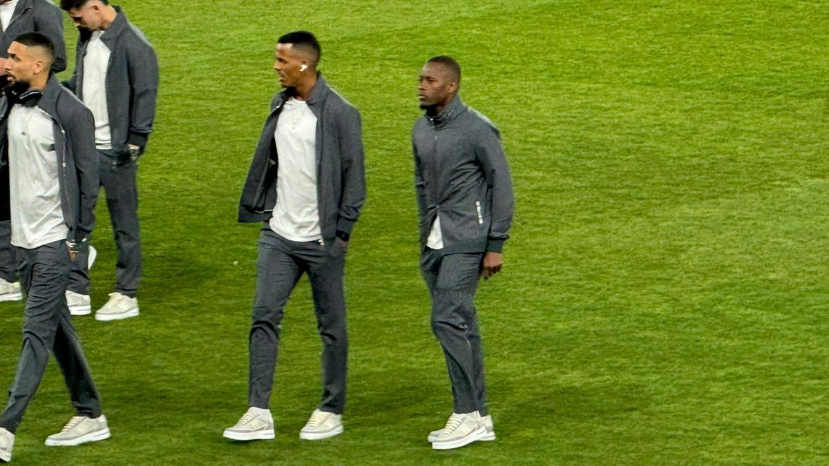 Rapid - Dinamo, imagini de la nivelul gazonului înaintea partidei