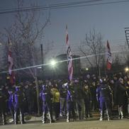 Rapid - Dinamo, corteo organizat de fanii „câinilor” înaintea ciocnirii din Giulești + imagini înaintea partidei // FOTO: GSP.ro