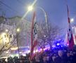 Rapid - Dinamo, corteo organizat de fanii „câinilor” înaintea ciocnirii din Giulești + imagini înaintea partidei // FOTO: GSP.ro
