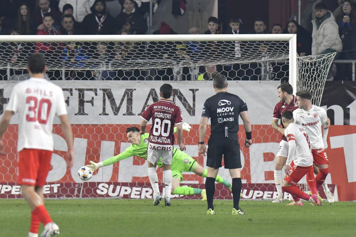 Gâlcă a numit cel mai greu moment din Rapid - Dinamo: „Eram montați, dar s-a întâmplat asta”