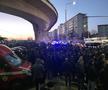 Rapid - Dinamo, corteo organizat de fanii „câinilor” înaintea ciocnirii din Giulești + imagini înaintea partidei // FOTO: GSP.ro