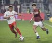 Alex Musi VS Andrei Borza, în Rapid - Dinamo// FOTO: Cristi Preda (GSP.ro)