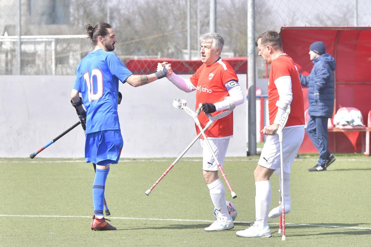 Fotbal pentru amputați, FCSB - Dinamo