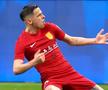 Alexandru Cîmpanu, sărbătorind primul lui gol în China