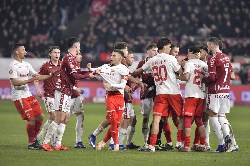 Imagini de la finalul derby-ului Rapid - Dinamo/ foto Cristi Preda GSP