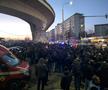Rapid - Dinamo, corteo organizat de fanii „câinilor” înaintea ciocnirii din Giulești + imagini înaintea partidei // FOTO: GSP.ro