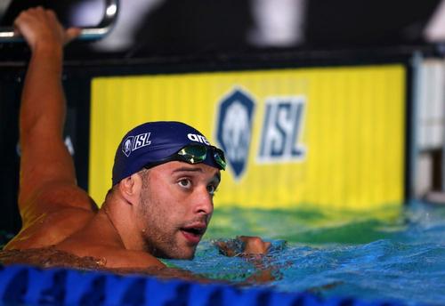 Chad Le Clos la capătul unei curse de anul trecut Foto Guliver/GettyImages
