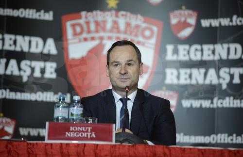 Ionuț Negoiță a anunțat că nu va mai investi la Dinamo, iar clubul riscă să fie retrogradat în Liga 2, dacă nu plătește 180.000 de euro pentru licență