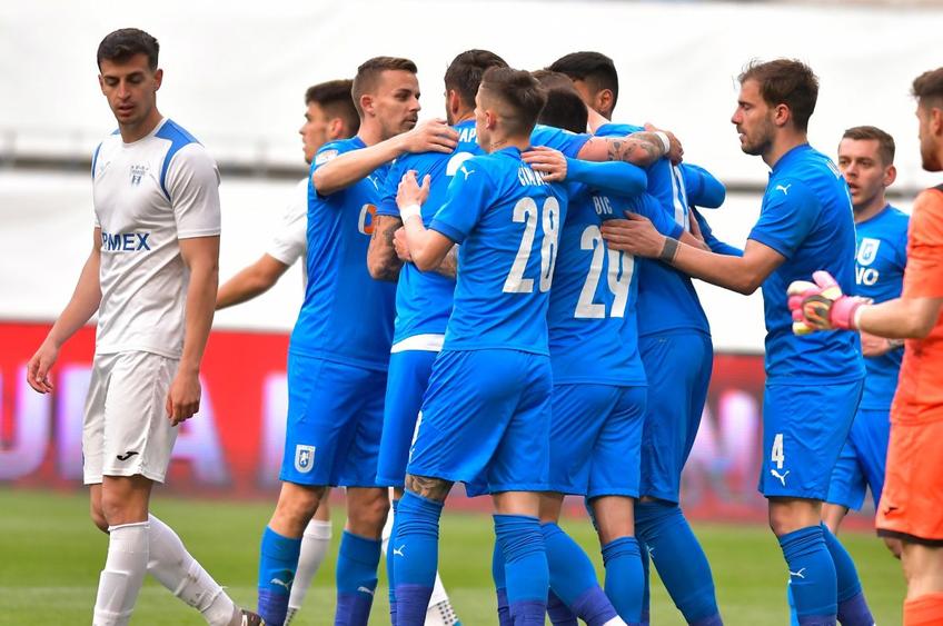 CS Universitatea Craiova a învins-o categoric pe Viitorul Tg. Jiu, scor 3-0, în manșa tur a semifinalelor Cupei României/ Sursă foto: facebook.com/UCVOficial
