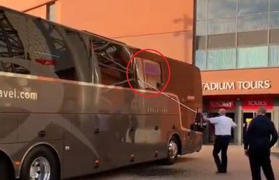 Incidente înaintea partidei: autocarul lui Real Madrid, atacat cu pietre la Liverpool