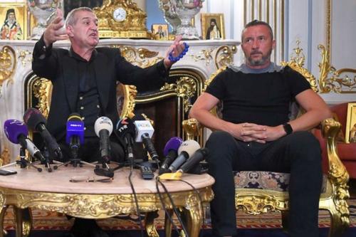 Mihai Stoica, alături de Gigi Becali