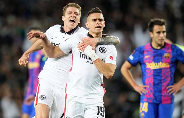Eintracht Frankfurt șochează pe Camp Nou! Barcelona s-a trezit prea târziu și e OUT din Europa League » Iată semifinalele
